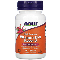 Vitamin D3 5.000 IU 120softgels 