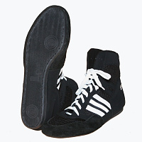 Обувь для бокса (боксёрки низкие), замша и сетка БП2